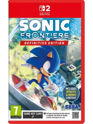 Sonic Frontiers Nintendo Switch 2 cover