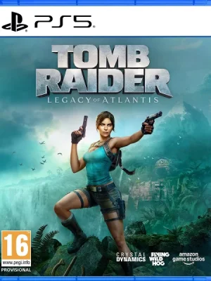 Tomb Raider Legacy of Atlantis PS5 cover
