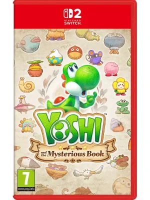 Yoshi and the Mysterious Book Nintendo Switch 2 cover