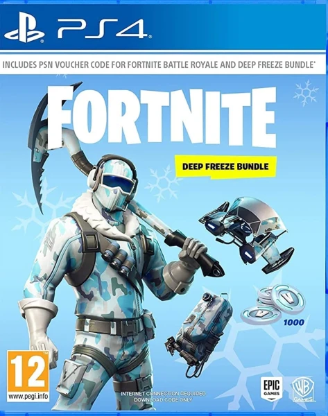 Fortnite Deep Freeze Bundle PS4 cover