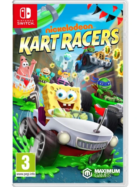 Nickelodeon Kart Racers Nintendo Switch cover