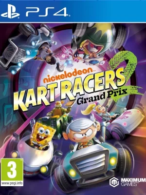 Nickeodeon Kart Racers 2 Grand Prix Ps4 cover